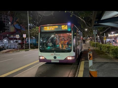 SBS Transit Mercedes-Benz O530 Citaro (Batch 1) SBS6033S on Service 154