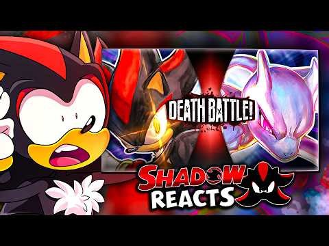 Shadow REACTS To Shadow VS Mewtwo (Sonic VS Pokémon) | DEATH BATTLE!
