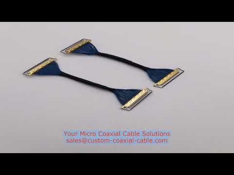 Samtec Micro Coax Cable IPEX 20877-040T-02 micro coax cable assembly France factory Power Safety Cab