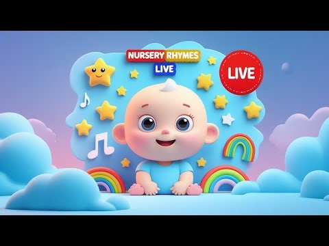 🔴LIVE | Nursery Rhymes & Kids Songs 🎶 | ABC Song + 1 2 3 Counting | Kids Live Stream