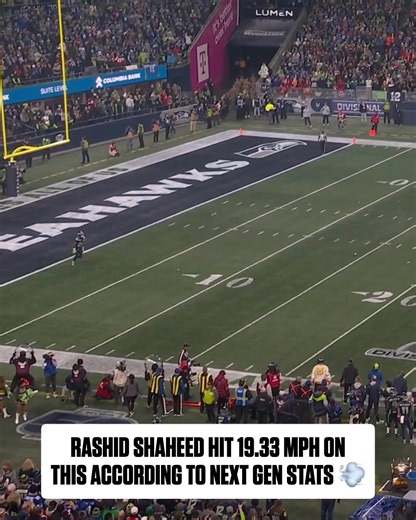 Rashid Shaheed dialed up the speed on this kick return TD in the Seahawks NFC Divisional round win 👀 ( by Amazon Web Services) 📺: #SBLX Countdown -- Saturday, Feb. 7 at 8pm ET on NFL Network | NFL Network