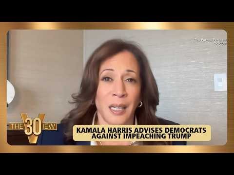 Kamala Harris Advises Democrats Against Impeaching Trump | The View