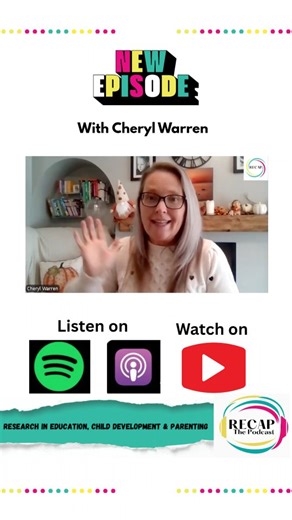 RECAP Ltd | ~ᴇᴅᴜᴄᴀᴛɪᴏɴ, ᴄʜɪʟᴅ ᴅᴇᴠᴇʟᴏᴘᴍᴇɴᴛ & ᴘᴀʀᴇɴᴛɪɴɢ~ on Instagram: "🎙 A brand new episode of the RECAP Podcast is live now! Today I’m joined by Cheryl Warren - Aperion Training, an award-winning trainer and consultant whose work is transforming early years spaces across the UK and beyond. 💥 Cheryl is clear in her mission: to create environments where neurodivergent children are supported to thrive, not just survive. Her passion for neurodiversity-affirming practice comes from both profession