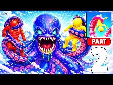 🐙 Tentacles Attack - Gameplay Walkthrough Part 2 - Giant Octopus Monster Takes Over the City