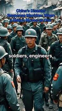 Chinas Disaster Response Machine: When a Nation Moves as One #Chin...