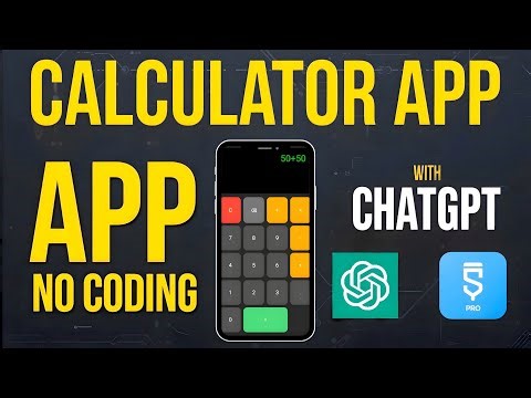 Calculator App Create Without Coding | ChatGPT + Sketchware Pro || Mamun Dv