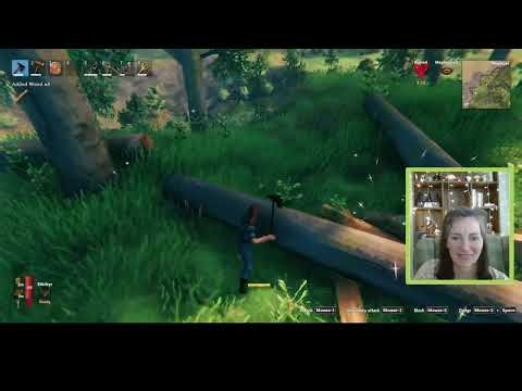 Official 2nd day of summer, beach time in Valheim, build a beach house and sand