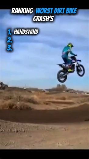 ranking worst dirt bike crash's ever #shorts