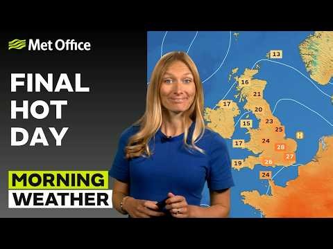 30/05/2026 - Rain moving in from the west - Morning Weather Forecast UK – Met Office Weather