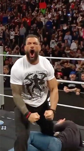 CM PUNK AND ROMAN REIGNS ARE GOING AT IT! We fear they’ve reached the point of no return… #WWERaw