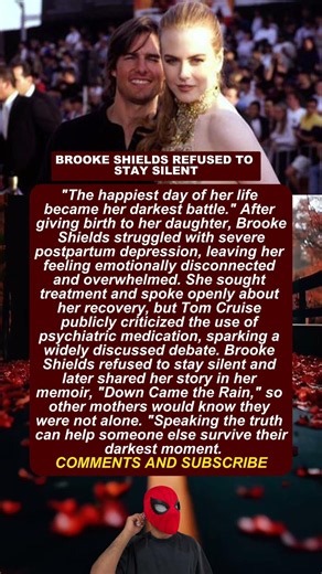 BROOKE SHIELDS REFUSED TO STAY SILENT