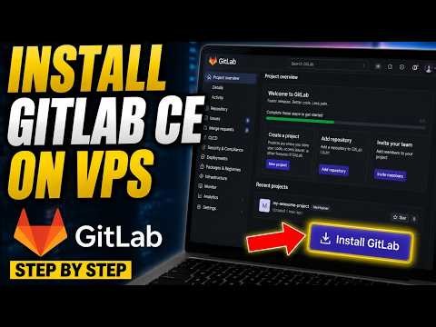 How to install GitLab CE on a VPS for DevOps workflows - Step By Step
