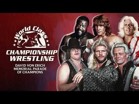 WCCW Von Erich Memorial Parade of Champions | Kerry vs. Flair, Von Erichs vs. Freebirds and MORE!