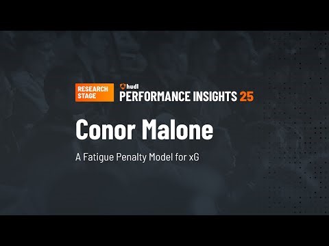 A Fatigue Penalty Model for xG: Conor Malone | Hudl Performance Insights 2025