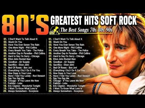 Best Soft Rock Classics 😘Timeless Love Songs 70s 80s 90s🐱‍🚀 Rod Stewart, Richard Marx, Cutting Crew