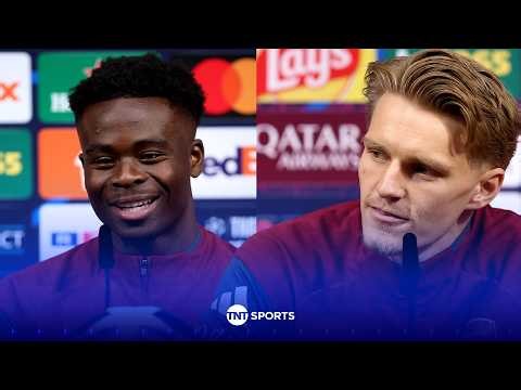 Bukayo Saka & Martin Odegaard's FINAL WORDS ahead of Champions League final 🏆