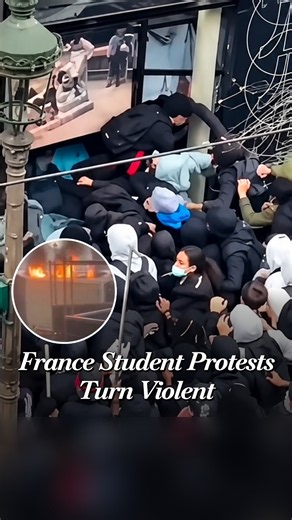 France Student Protests Turn Violent: 1,747 Arrested as Clashes Spread Nationwide
