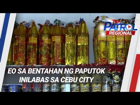 EO sa bentahan ng paputok inilabas sa Cebu City | TV Patrol Regional