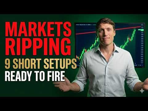 Markets Are Ripping — Here's What I'm Shorting