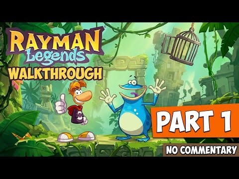 Rayman Legends Walkthrough Part 1 | Once Upon a Time | PS5 | No Commentary