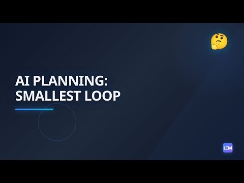 Master the Smallest Agent Planning Loop