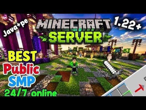 🔥 BEST PUBLIC MINECRAFT SERVER 2026 😍 | Java + PE + Pojav Support 🌿 | 24/7 Online SMP Server
