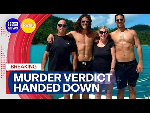 Three men found guilty of murdering Aussie brothers Jake and Callum Robinson | 9 News Australia