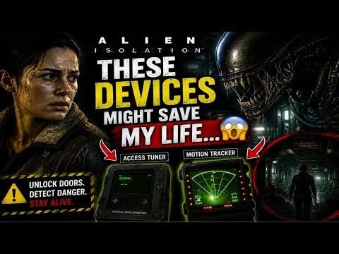 These Devices Might Save My Life… 😨 | Alien: Isolation Gameplay 👽