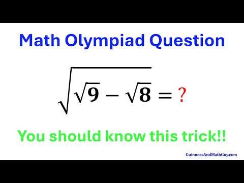 Can You Solve This Math Olympiad Question?