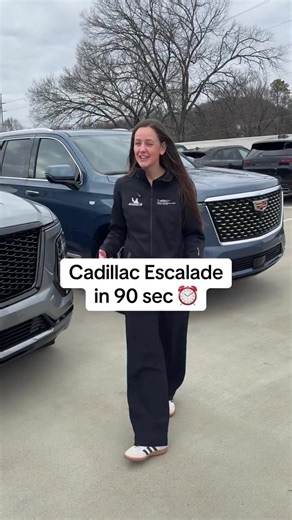 Instead of spending hours on YouTube this video gives you everything you need to know 🤯 2026 Cadillac Escalade - trim levels, features, colors and more 👊🚘 Order yours today 😉 #carsales #cardealership #escalade #luxurysuv