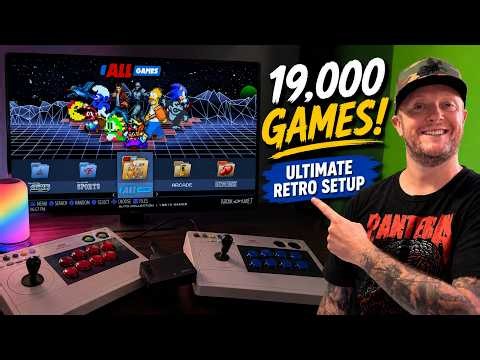 I Built The Ultimate Retro Gaming Setup with 19,000 Games!