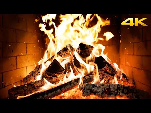 🔥 Cozy Fireplace Tranquility with Peaceful Fire Sounds and Dim Room Glow for Creative Relaxation