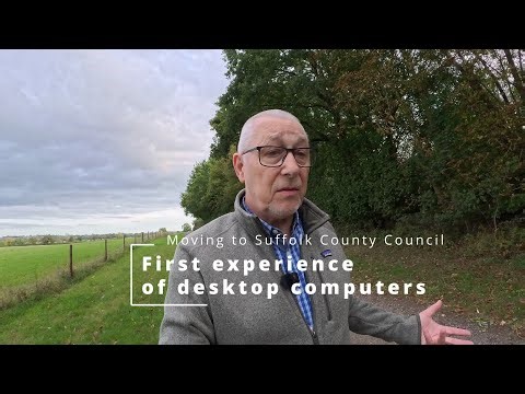 Suffolk County Council and the first 'desktop' computers