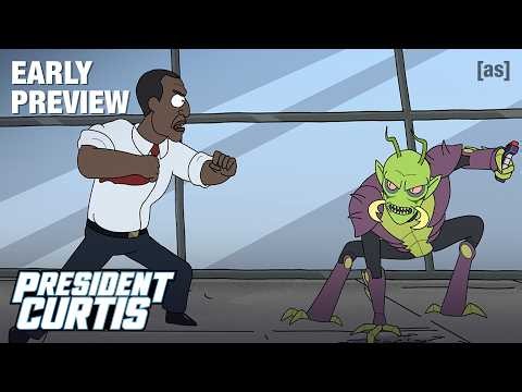 EARLY PREVIEW: The Death of Christmas | President Curtis | adult swim