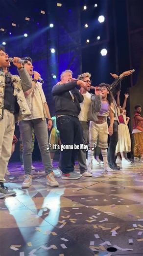 Lance Bass Enjoys & Juliet on Broadway