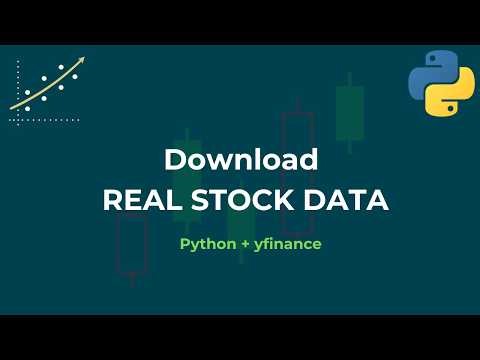 Python Lab 1: Download Stock Market Data with yfinance