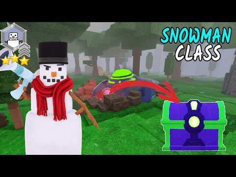 How to Complete Alien Invasion With Snowman Class in 99 Nights in the Forest | Roblox
