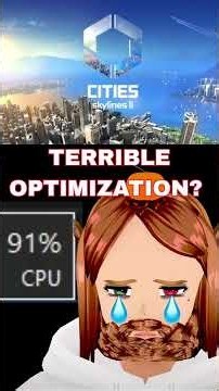 Proving Cities Skylines 2 has Terrible Optimization