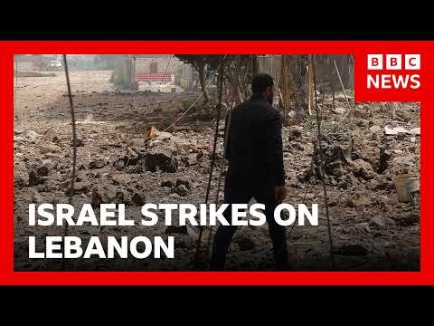 Israel carries out strikes on Beirut and Tyre | BBC News