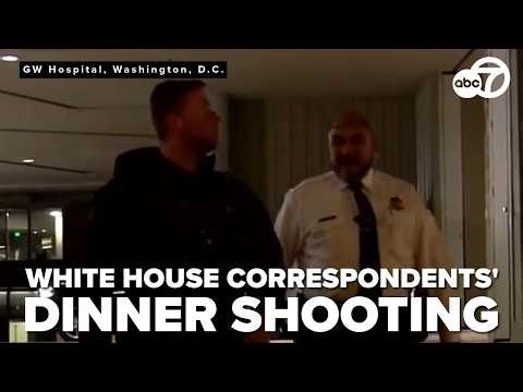 Tom Roussey reports from GW Hospital after White House Correspondents' Dinner shooting