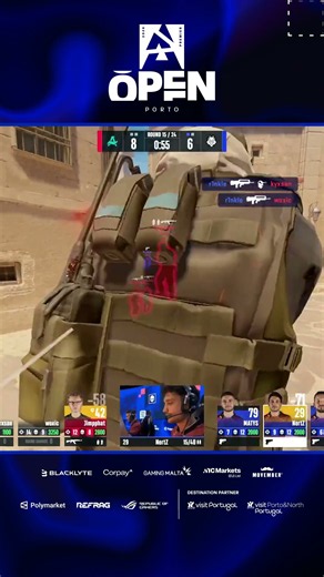 Famas in Hand, r1nkle Takes the Entire Team #blast #Open #cs #cs2 #csgo