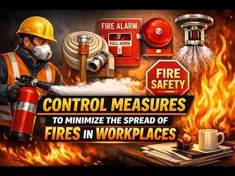 CONTROL MEASURES TO MINIMIZE THE SPREAD OF FIRES IN WORKPLACES