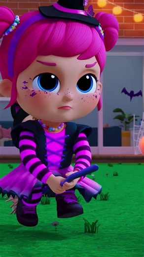 Emmie Becomes a Witch! Magic Power✨🪄🔮 #littleangel #shorts #learningvideos