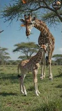 🦒 Amazing Giraffe Activities in the Wild | Tallest Animal on Earth #facts #animals #wildlife