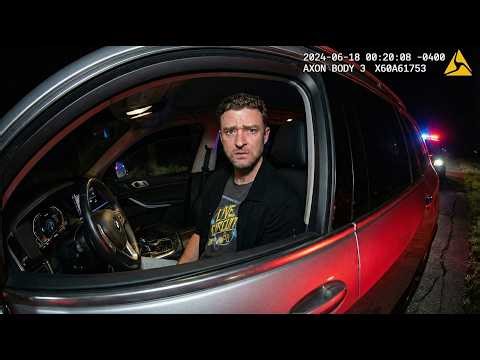 Justin Timberlake DWI Arrest Bodycam — Sag Harbor Traffic Stop | Full Police Footage