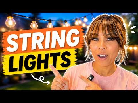 Outdoor Solar String Lights Review – Patio Night Test!