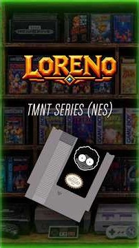 TMNT Series - LORENO (NES) #nes #nintendo #games #tmnt #games #gameshorts #gaming