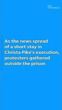 As Christa Pike's execution looms, protesters gather at prison