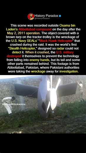 Stealth Helicopter Disaster: What Was Hidden Under the Tarp? #usa #military #history