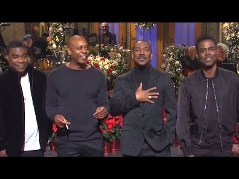The Mount Rushmore of Comedy: Eddie Murphy, Chappelle, Chris Rock & Tracy Morgan!